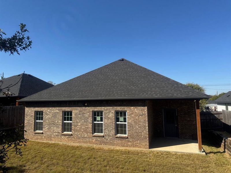 Exterior details and patio area of a home in , Granbury (Image 20). Exterior details and patio area of a home in , Granbury (Image 20).