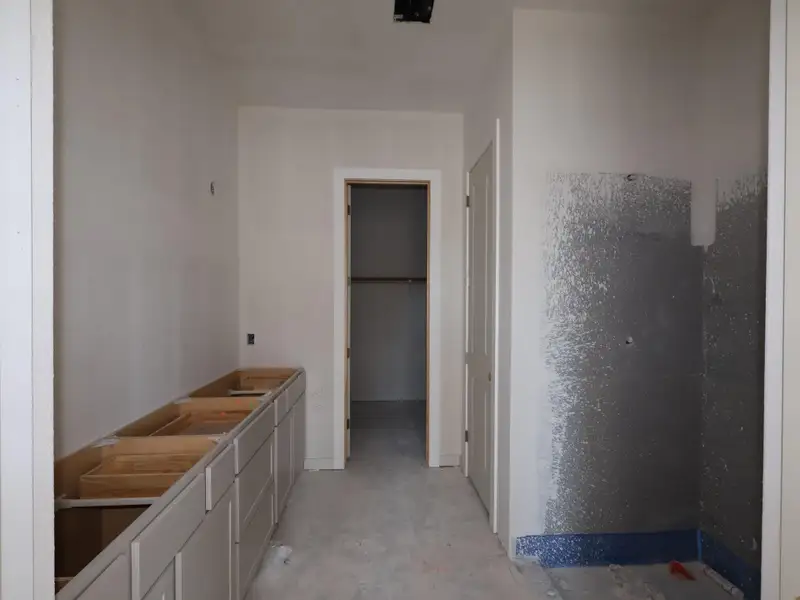 In-progress construction of a new home in Cedar Brook, Leander, TX (Image 10).