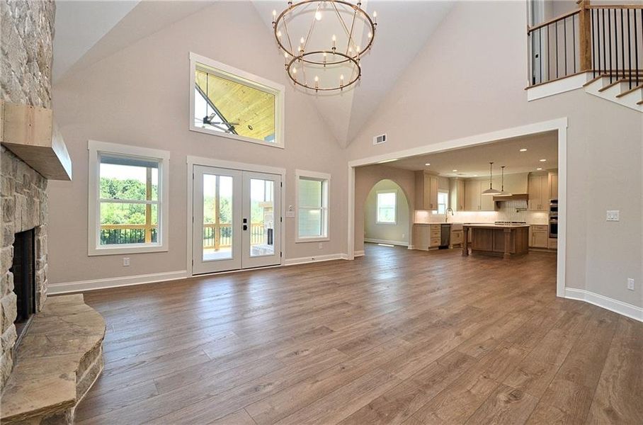 Spacious, unfurnished interior of a new home in , Monroe (Image 50). Spacious, unfurnished interior of a new home in , Monroe (Image 50).