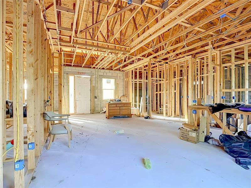 In-progress construction of a new home in , Poinciana, FL (Image 18).