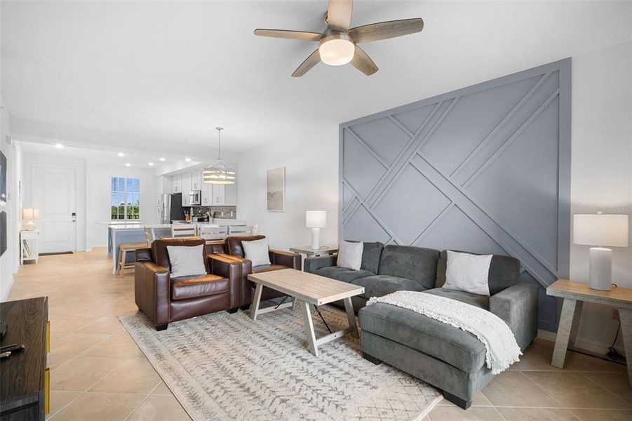 Furnished interior view inside a new home in , Venice (Image 32). Furnished interior view inside a new home in , Venice (Image 32).