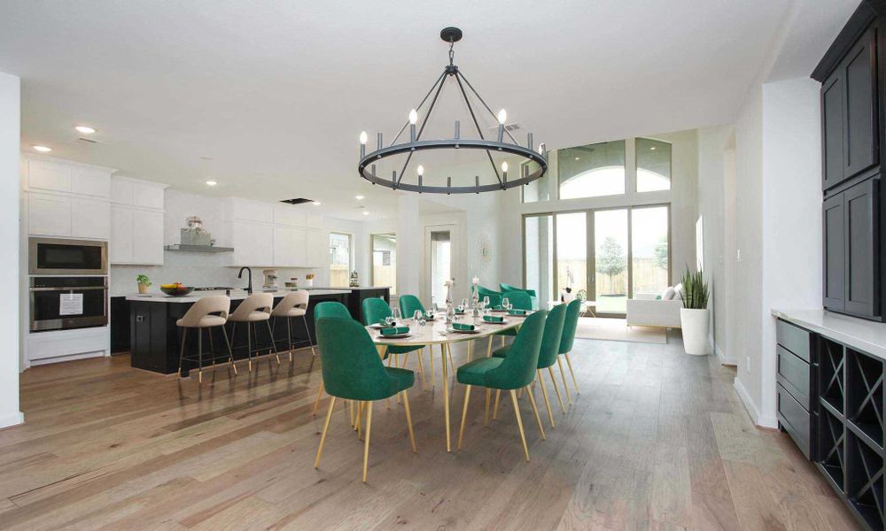 Representative Dining Room - some options shown