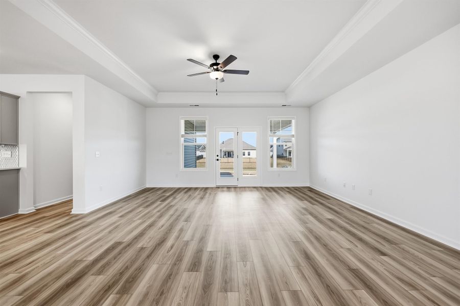 Spacious, unfurnished interior of a new home in Westwood Reserve, Conway (Image 23).