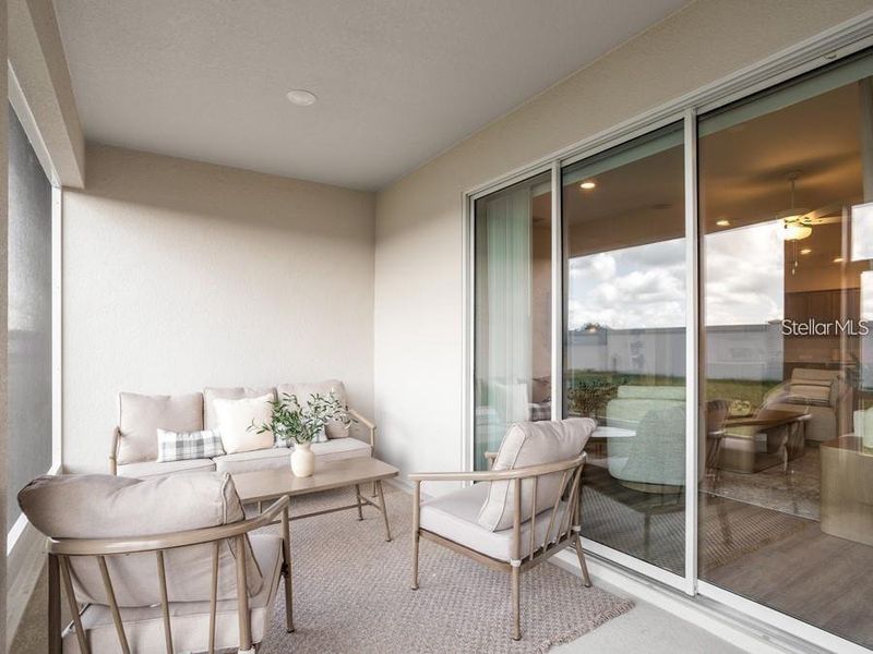 Furnished interior view inside a new home in Copperleaf, Ocala (Image 7).