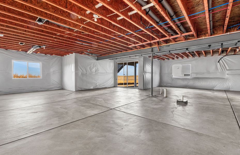 In-progress construction of a new home in Independence, Elizabeth, CO (Image 23).
