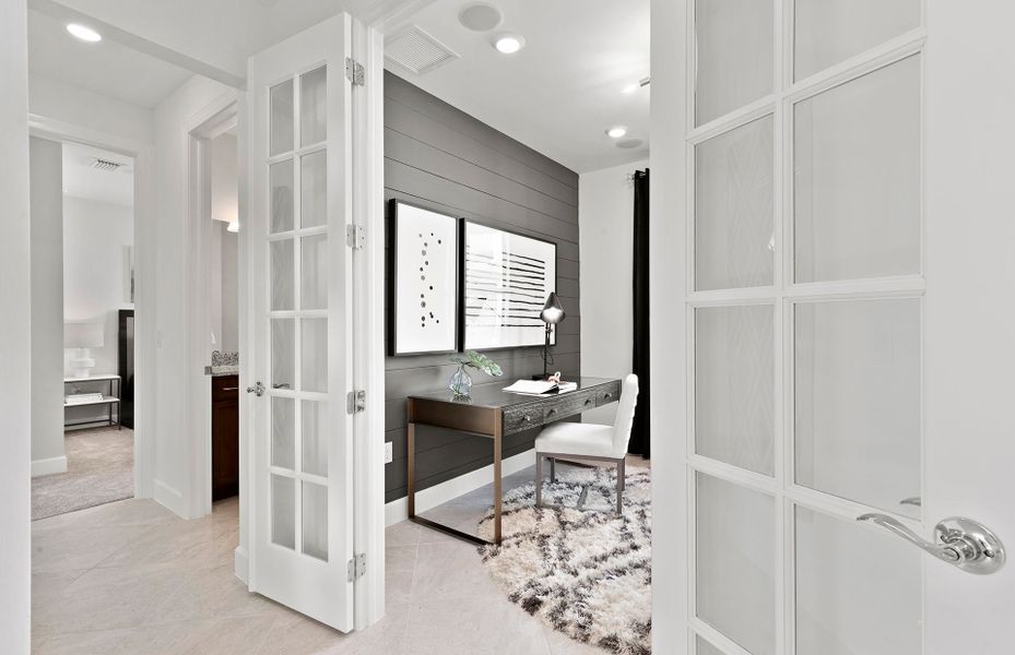 Furnished interior view inside a new home in Costa Pointe, Vero Beach (Image 9). Furnished interior view inside a new home in Costa Pointe, Vero Beach (Image 9).