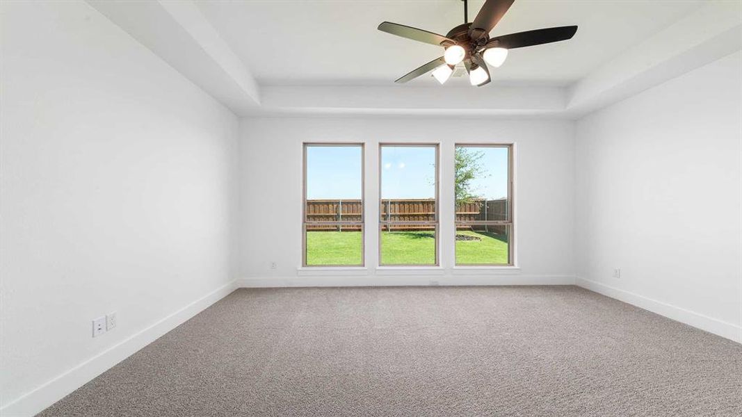 Spacious, unfurnished interior of a new home in Mosaic 50', Celina (Image 25).