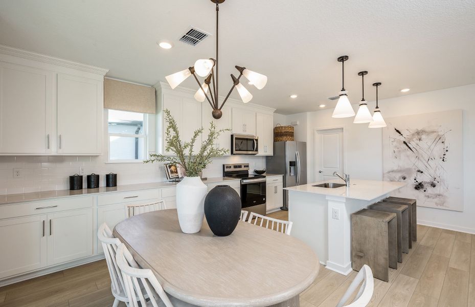 Furnished interior view inside a new home in Seaire, Parrish (Image 5).