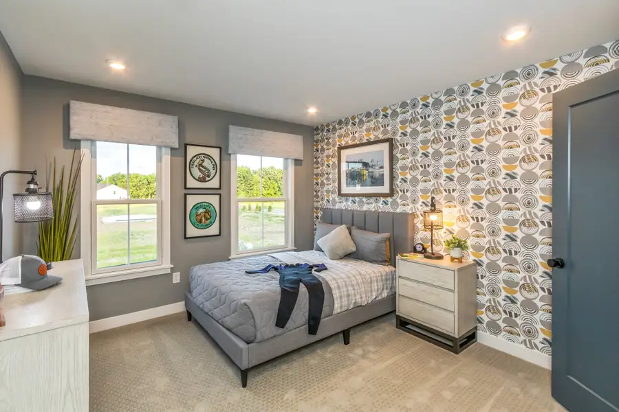 Representative furnished interior of a home built from the Wyatt by Fischer Homes in Leeland Farms, Fuquay Varina (Image 65). Representative furnished interior of a home built from the Wyatt by Fischer Homes in Leeland Farms, Fuquay Varina (Image 65).
