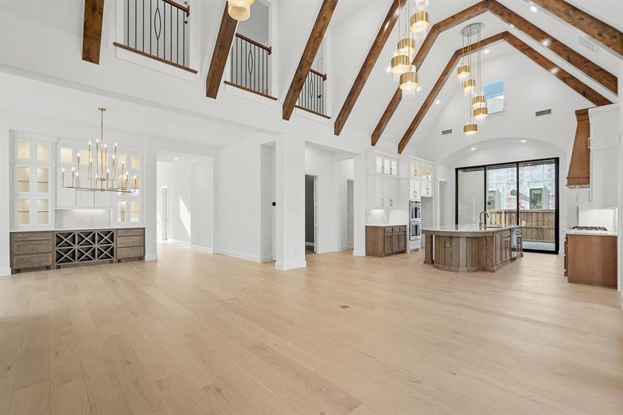 Spacious, unfurnished interior of a new home in Mosaic, Celina (Image 22). Spacious, unfurnished interior of a new home in Mosaic, Celina (Image 22).