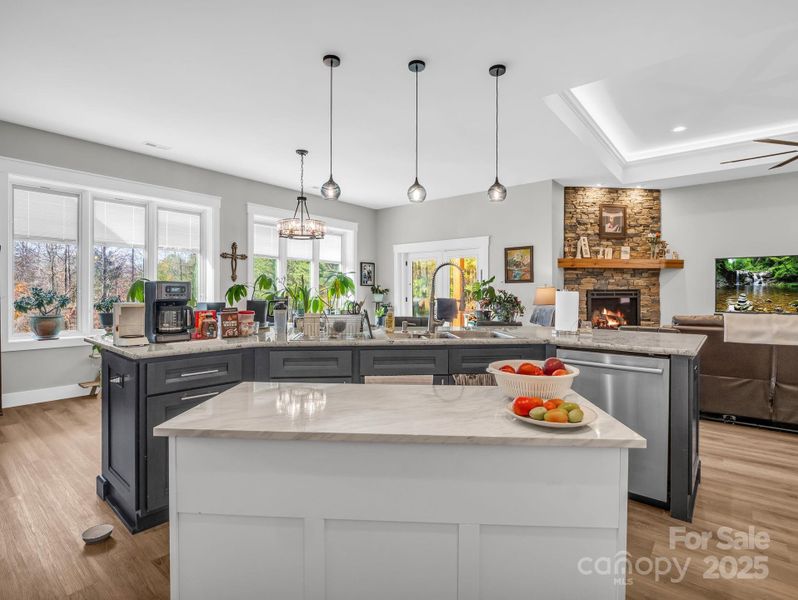 Furnished interior view inside a new home in , Mill Spring (Image 11).