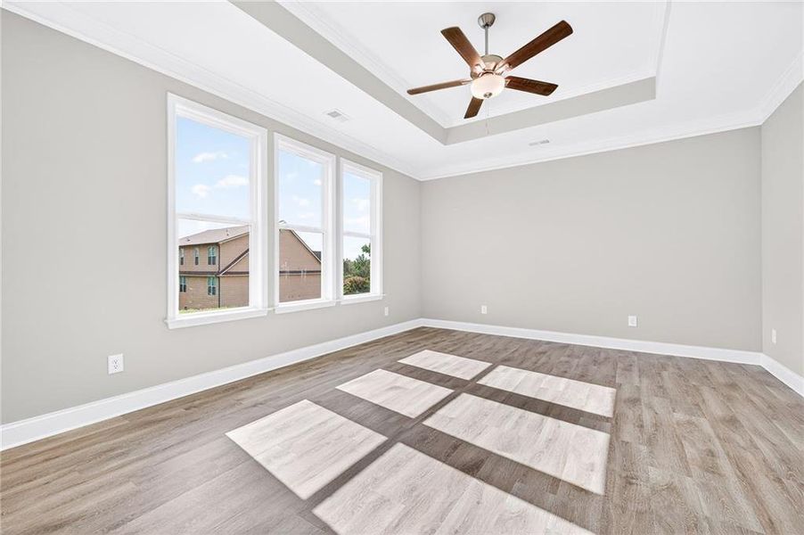 Spacious, unfurnished interior of a new home in , Hiram (Image 17).