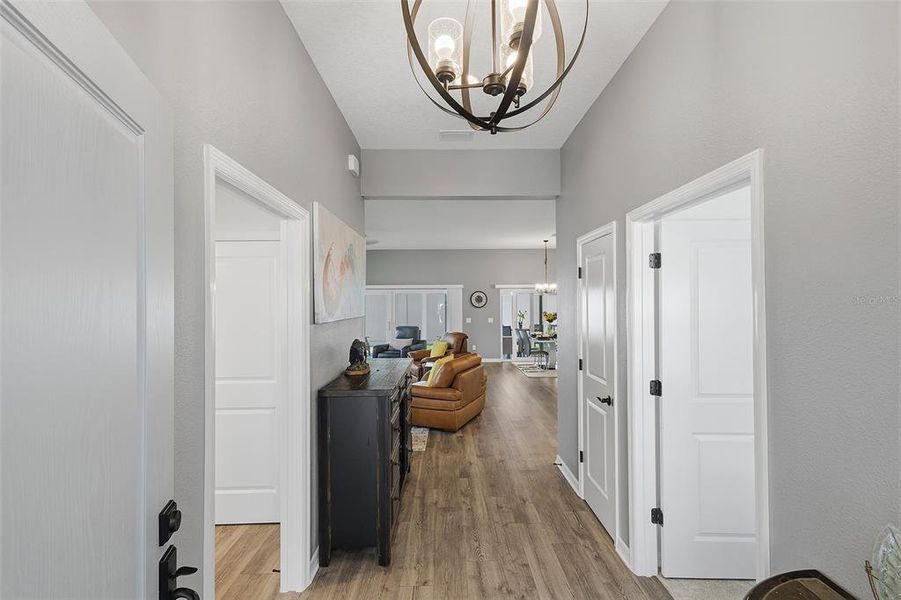 Furnished interior view inside a new home in , The Villages (Image 15).