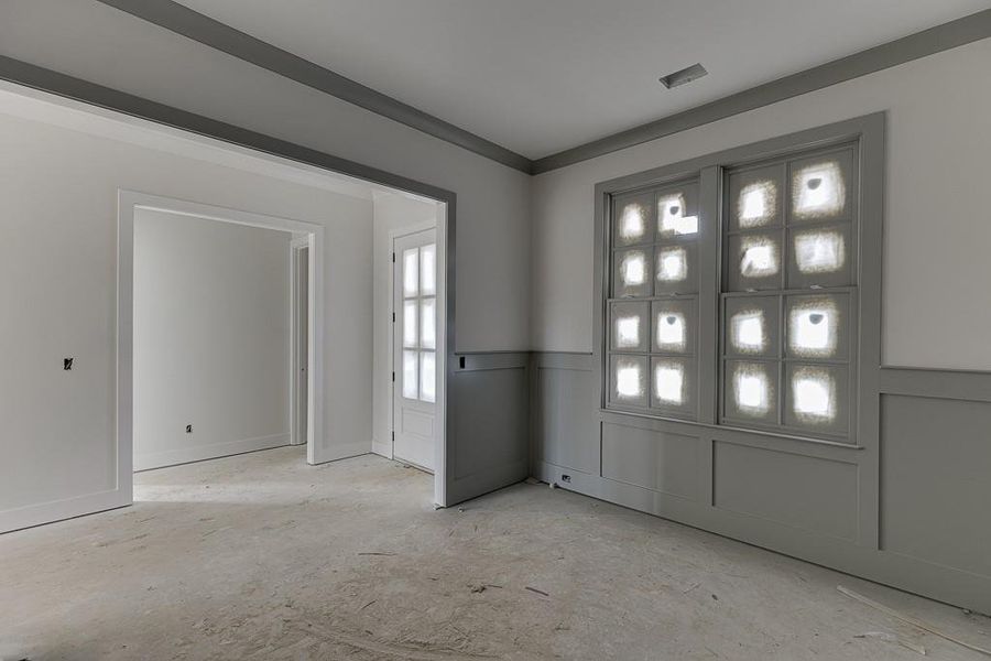 In-progress construction of a new home in , Cumming, GA (Image 18).