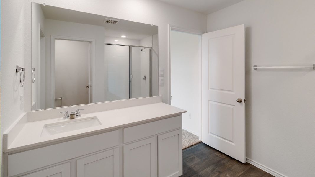 Representative furnished interior of a home built from the The Baxtor by D.R. Horton in Valverde, Bastrop (Image 5). Representative furnished interior of a home built from the The Baxtor by D.R. Horton in Valverde, Bastrop (Image 5).