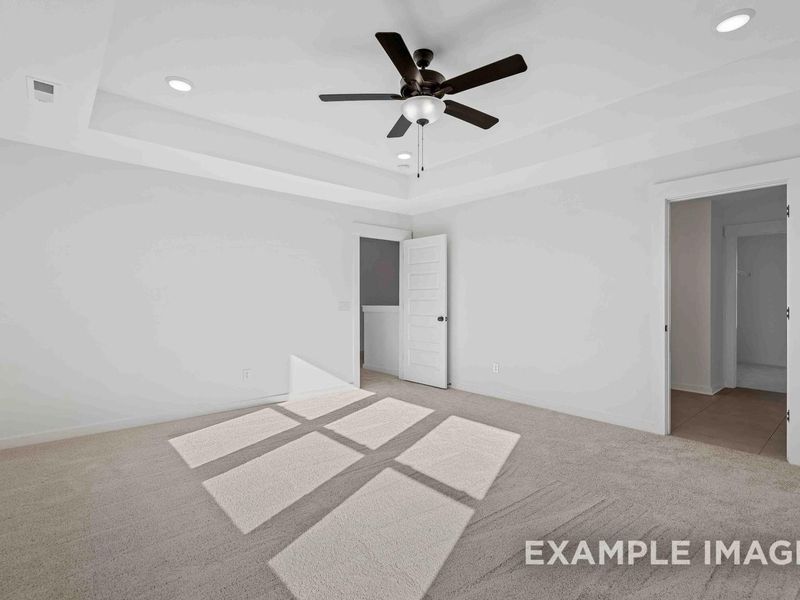 Representative unfurnished interior of a home built from the The Willow C by Davidson Homes LLC in Woods Crossing, Gallatin (Image 38).