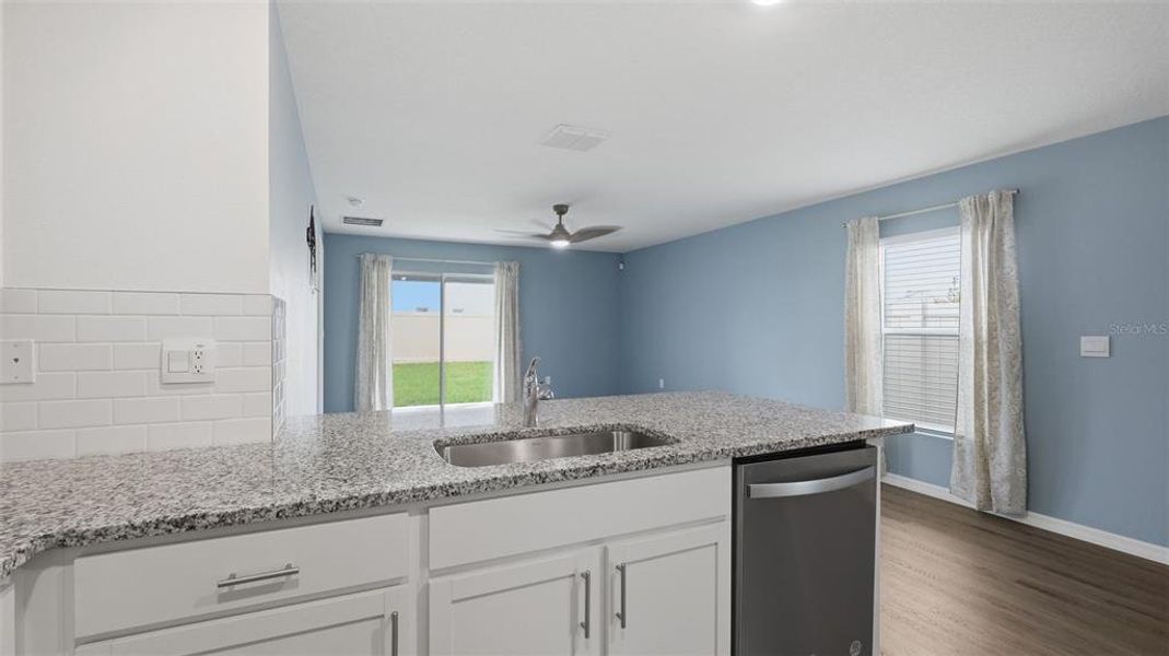 Furnished interior view inside a new home in Northwater at Two Rivers, Zephyrhills (Image 15).
