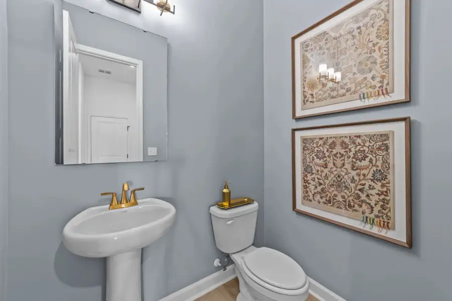 Sample Powder Room photo. Actual structural options and design finishes of home may vary.