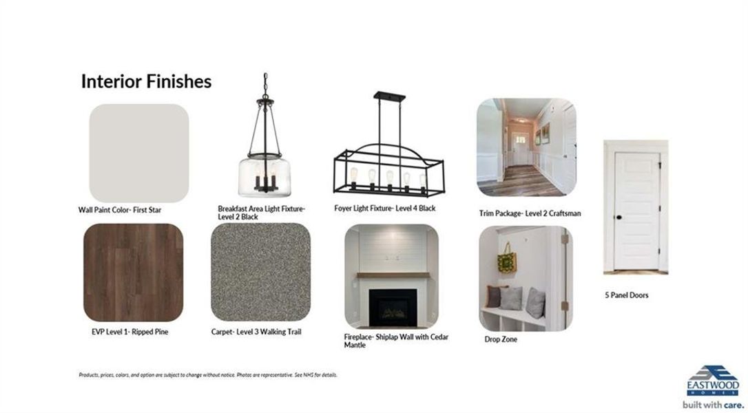 Sample of building materials used in homes in Arbor West, Dawsonville (Image 5).