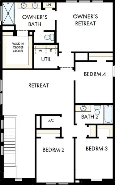 2D floor plan layout of this home in Vistera of Venice – Garden Series, Nokomis, FL (Image 3). 2D floor plan layout of this home in Vistera of Venice – Garden Series, Nokomis, FL (Image 3).