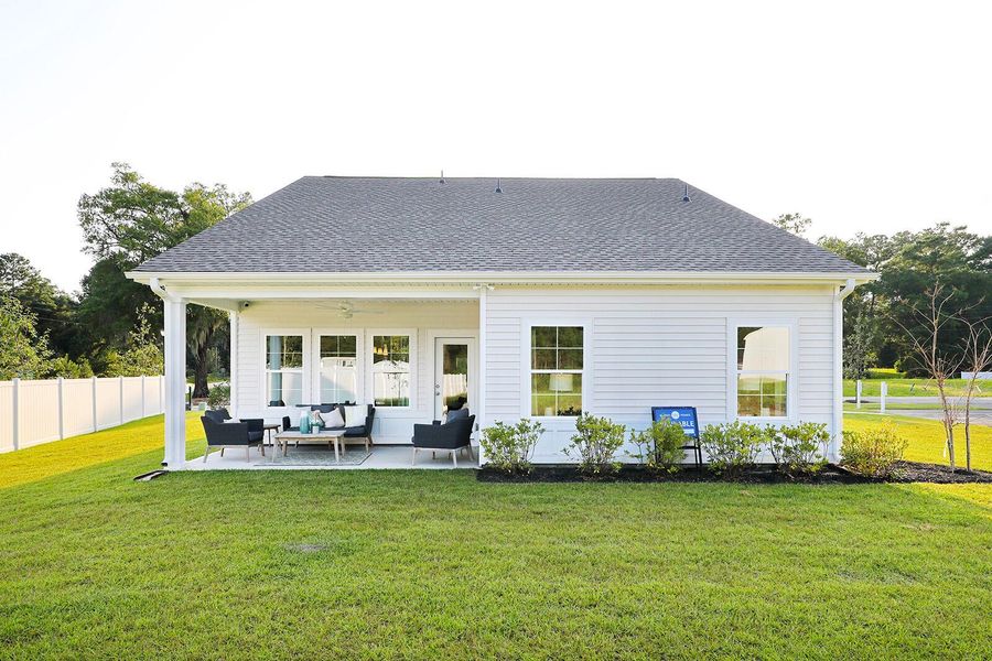 Front exterior of a new home in , Summerville, SC, highlighting curb appeal (Image 1).