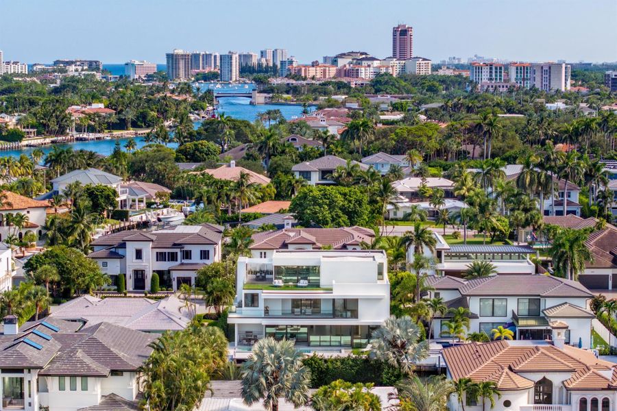 Front exterior of a new home in , Boca Raton, FL, highlighting curb appeal (Image 26). Front exterior of a new home in , Boca Raton, FL, highlighting curb appeal (Image 26).