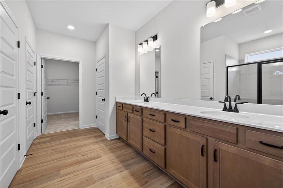 Furnished interior view inside a new home in Jones Ridge, Dallas (Image 8).