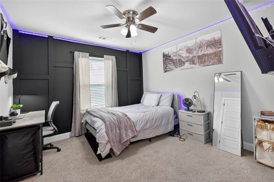 Furnished interior view inside a new home in Calgary Downs, Winder (Image 40). Furnished interior view inside a new home in Calgary Downs, Winder (Image 40).