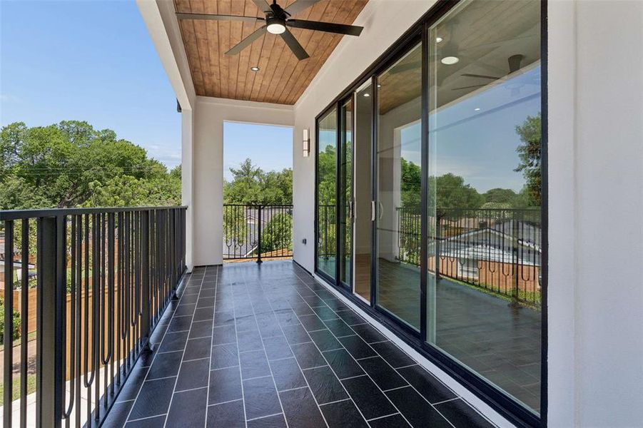 Balcony off Game Room Balcony off Game Room