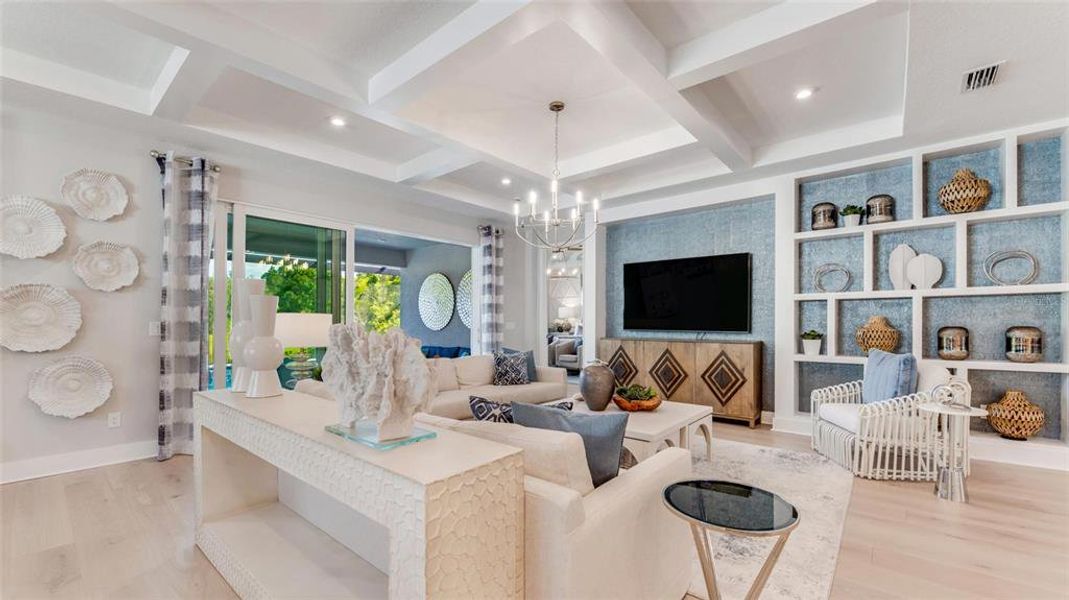 Furnished interior view inside a new home in Cresswind DeLand, Deland (Image 29). Furnished interior view inside a new home in Cresswind DeLand, Deland (Image 29).