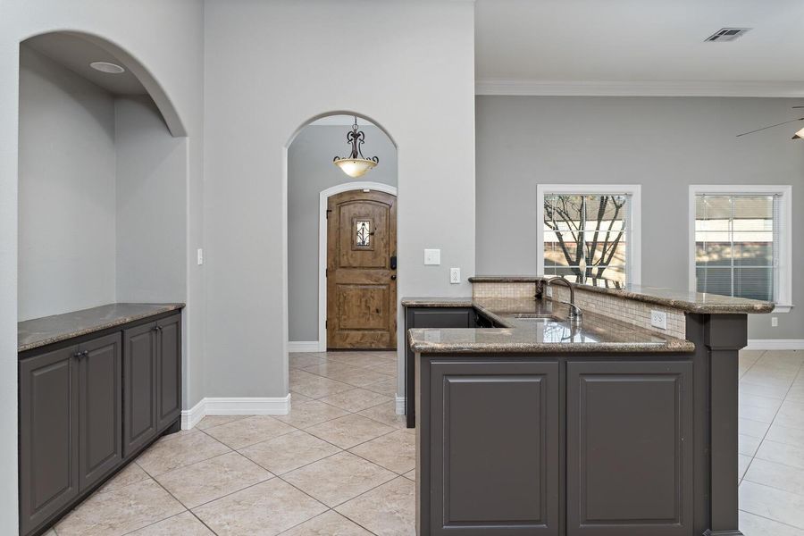 Furnished interior view inside a new home in , Beaumont (Image 4).