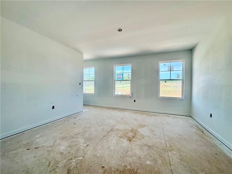 In-progress construction of a new home in Eastlyn Crossing, Flowery Branch, GA (Image 8).