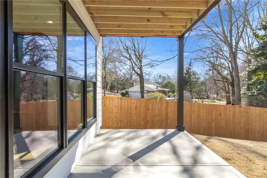 Exterior details and patio area of a home in , Hoschton (Image 36). Exterior details and patio area of a home in , Hoschton (Image 36).