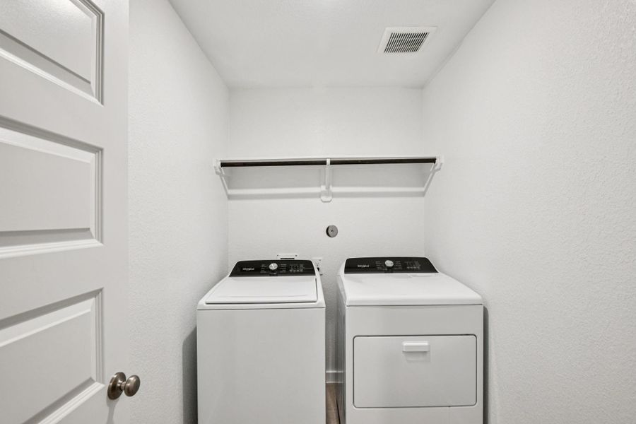 Photo is not of the actual home, but is an inspirational photo of builder’s model home and may depict options, furnishings, and/or decorator features that are not included