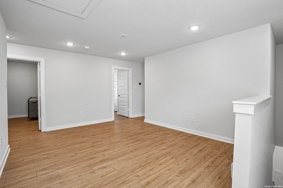 Spacious, unfurnished interior of a new home in University Village, San Antonio (Image 23).