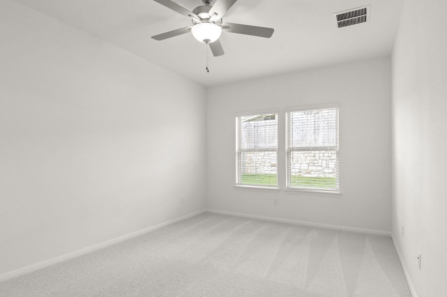 Spacious, unfurnished interior of a new home in Crosswinds, San Marcos (Image 16).
