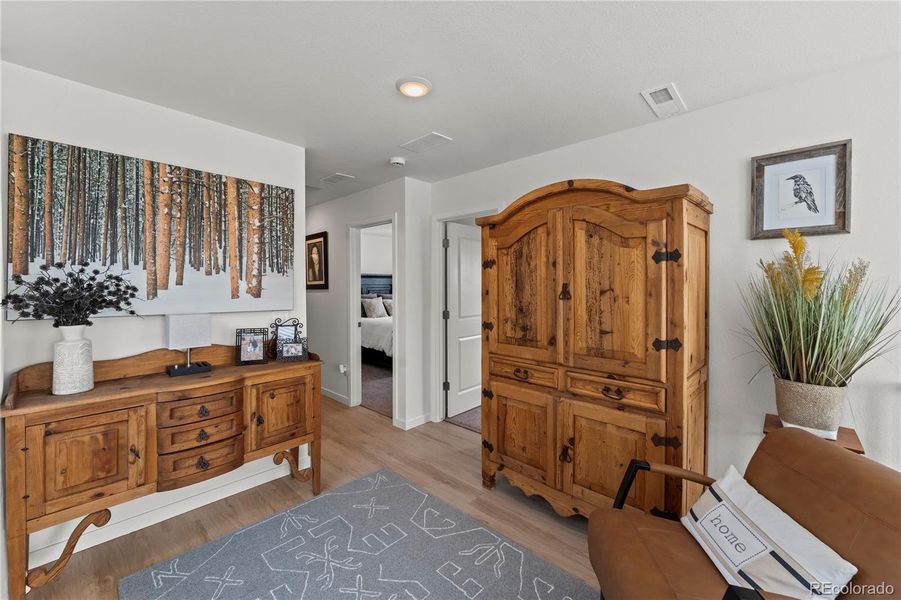 Furnished interior view inside a new home in , Colorado Springs (Image 15).