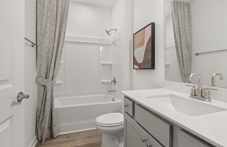 Representative furnished interior of a home built from the Raven by Centex in Carpenter Falls, Durham (Image 14).