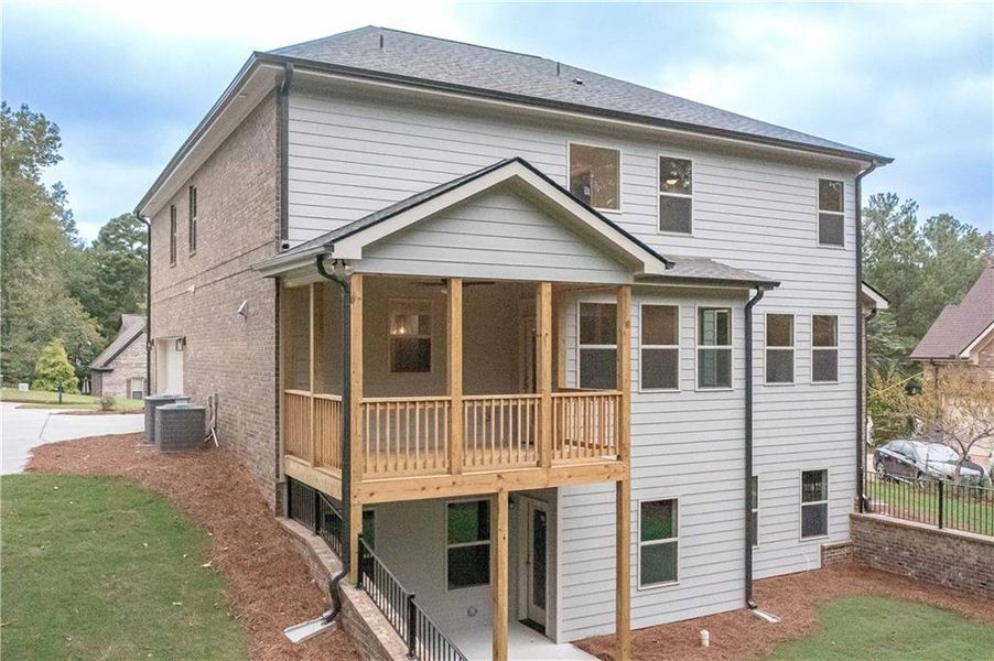 Exterior details and patio area of a home in , Douglasville (Image 4). Exterior details and patio area of a home in , Douglasville (Image 4).