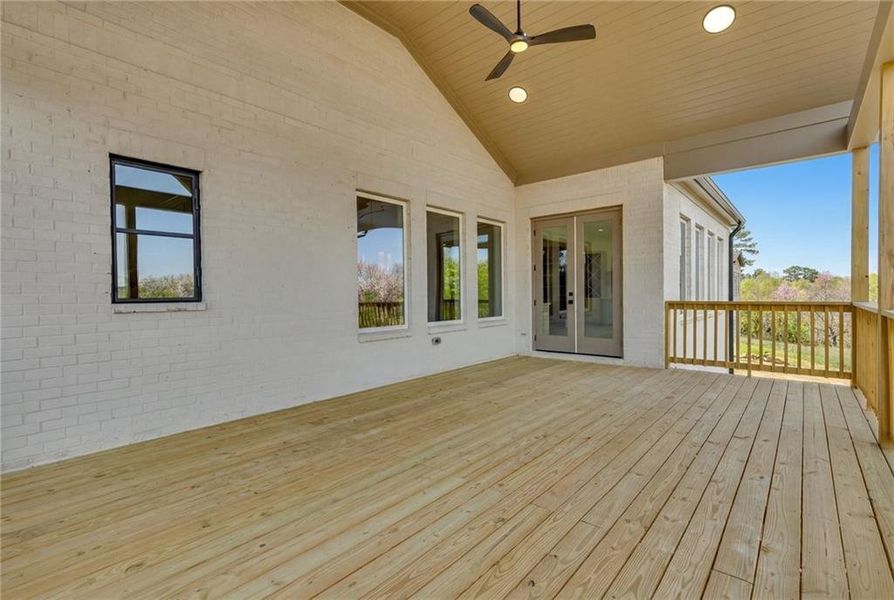 Exterior details and patio area of a home in , Bethlehem (Image 3).