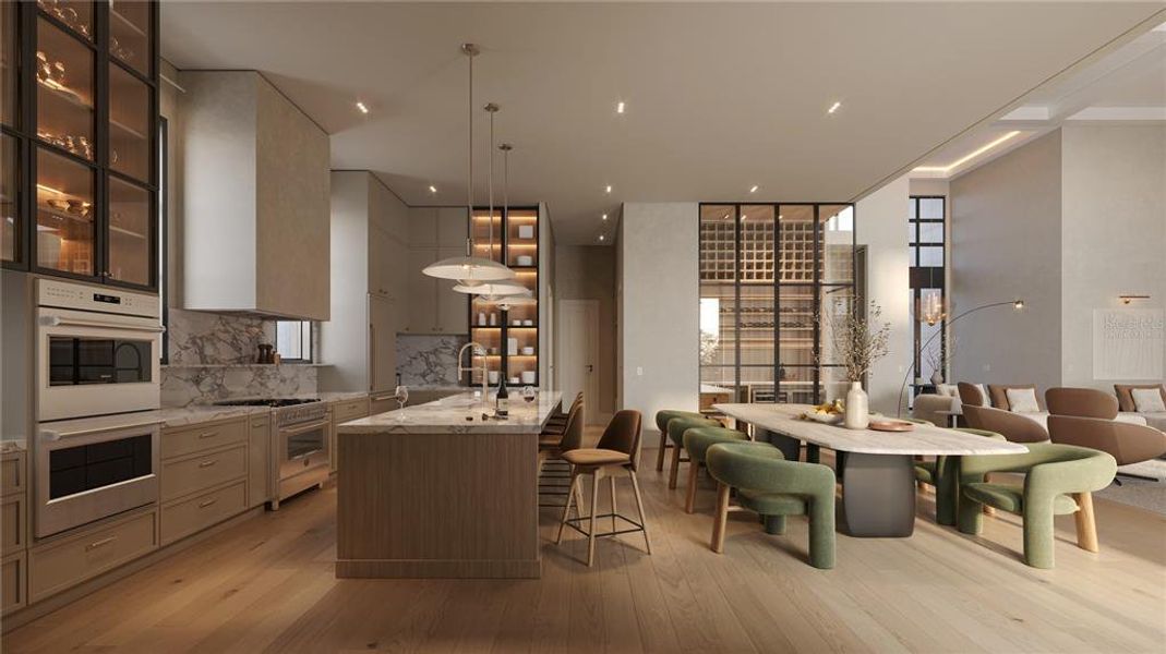 Furnished interior view inside a new home in , Montverde (Image 19).