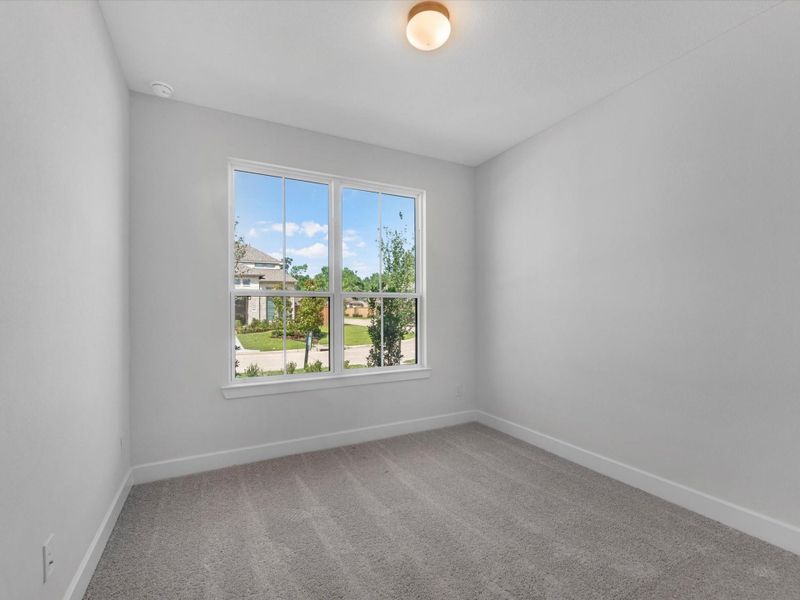 Spacious, unfurnished interior of a new home in Grand Central Park, Conroe (Image 15). Spacious, unfurnished interior of a new home in Grand Central Park, Conroe (Image 15).