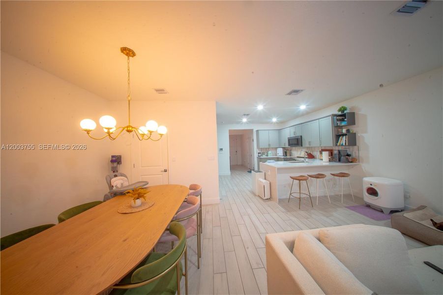 Furnished interior view inside a new home in , Pembroke Pines (Image 34).