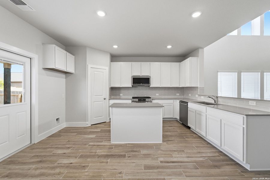 Furnished interior view inside a new home in Morgan Meadows, San Antonio (Image 10).