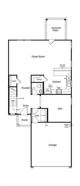 This floor plan features 3 bedrooms, 2 full baths, 1 half bath and over 2,100 square feet of living space.