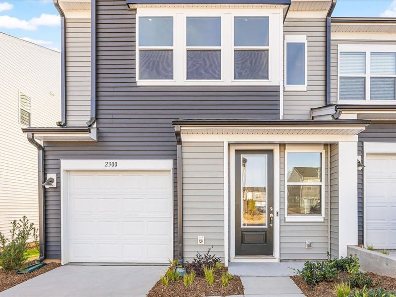 Exterior details and patio area of a home in Fifteen 15 Cannon, Charlotte (Image 2).