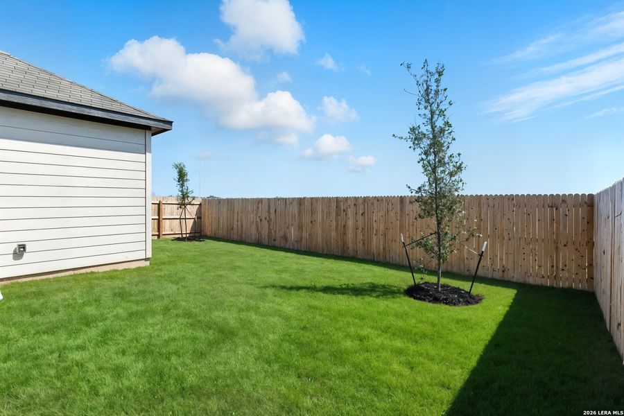 Exterior details and patio area of a home in Dove Song, Marion (Image 2). Exterior details and patio area of a home in Dove Song, Marion (Image 2).