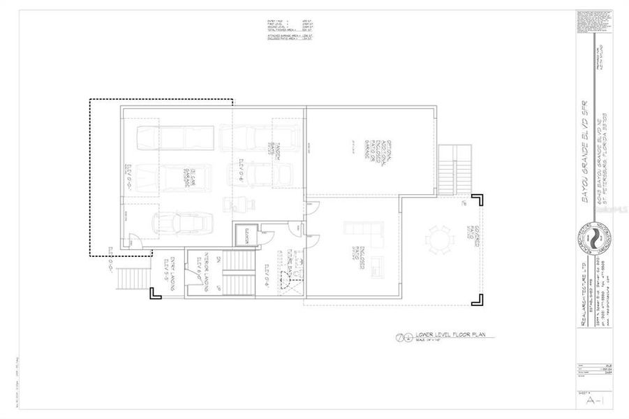 2D floor plan layout of this home in , St. Petersburg, FL (Image 4).