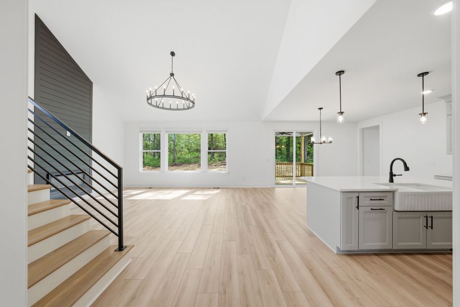 Representative unfurnished interior of a home built from the The Cassie by Norfleet Builders in Judah Hills, Cross Plains (Image 18). Representative unfurnished interior of a home built from the The Cassie by Norfleet Builders in Judah Hills, Cross Plains (Image 18).
