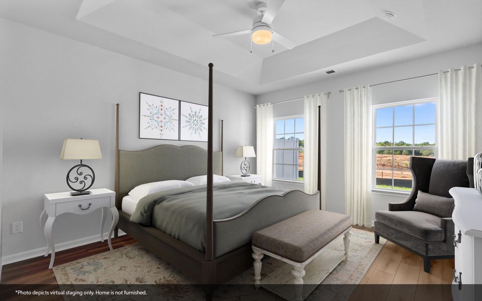 Furnished interior view inside a new home in Fieldstone, Lexington (Image 10).